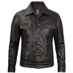 Distressed-Brown-Trucker-Jacket